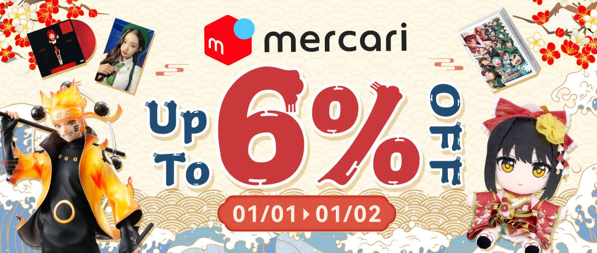 Mercari Up to 6% OFF