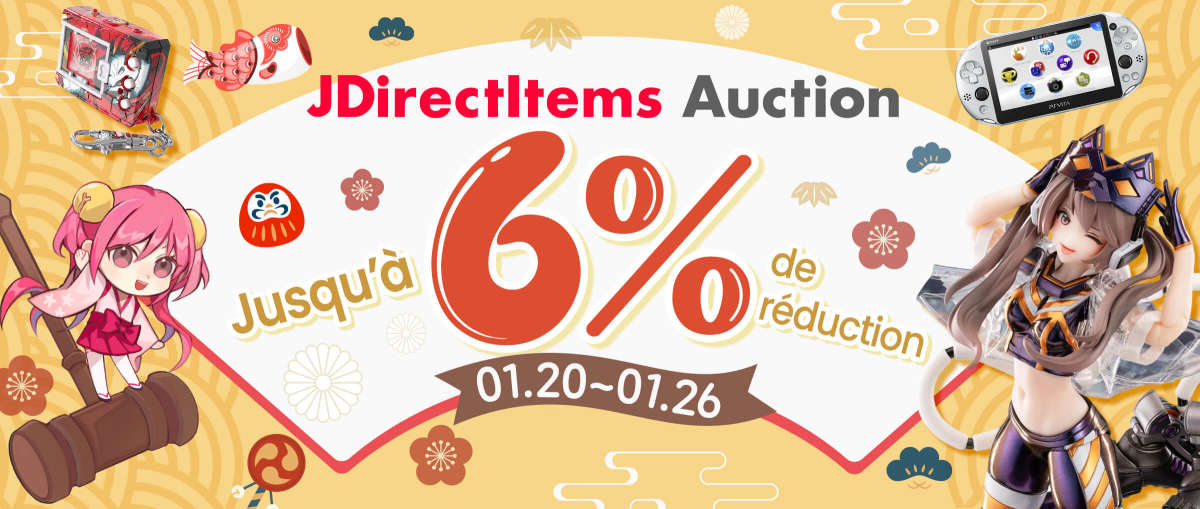 JDirectItems Auction Jusqu’à 6 % de réduction
