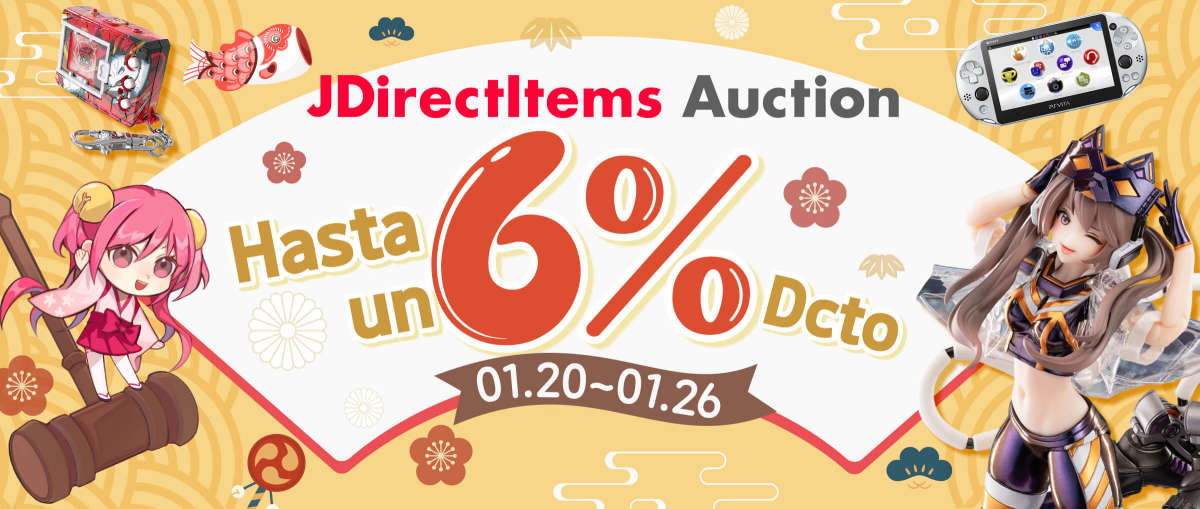 JDirectItems Auction Hasta un 6% Dcto   