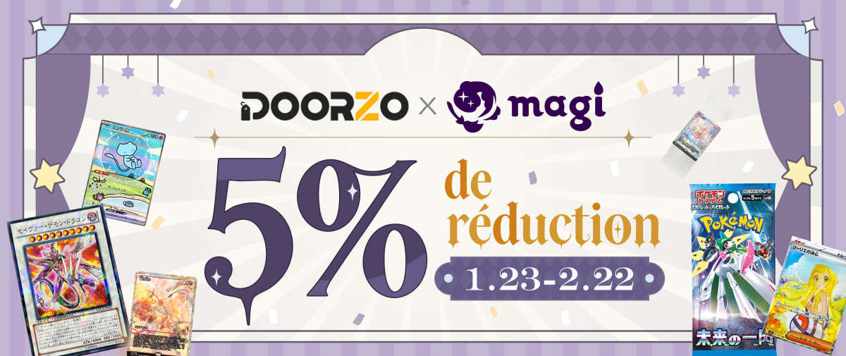 magi 5% de réduction