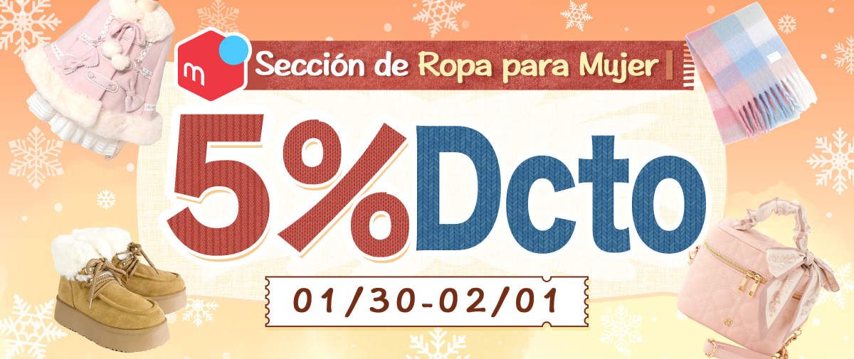 Sección de Ropa para Mujer de Mercari 5% Dcto