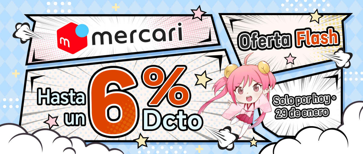Mercari Oferta Flash Hasta un 6% Dcto