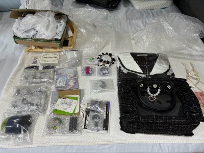 Everything came super securely packaged! Nothing was missing and I am incredibly satisfied with what I received. Shipping took ~5 day...