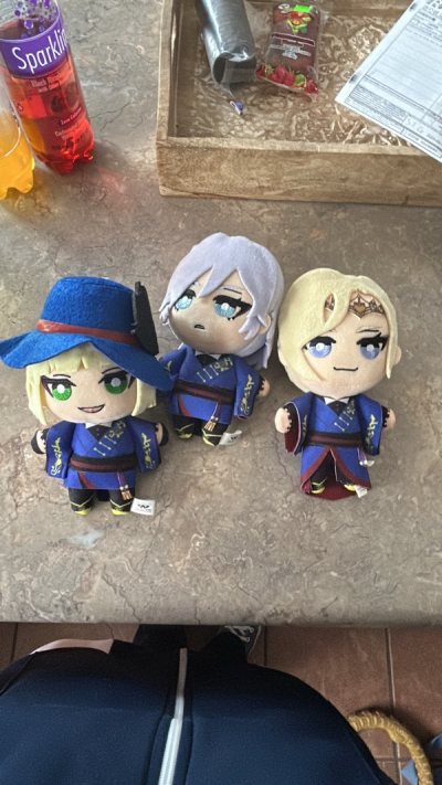 these plushies of rook, epel and vil as absolutely adorable and worth the price!!!!