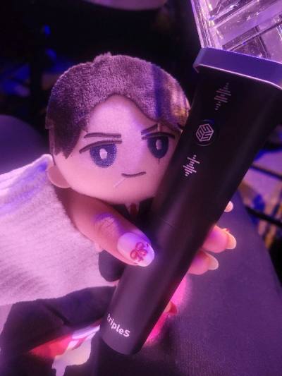 I order this mizuki plushie definitely worth the price he came home safe and sound, and was able to take him to the tripleS concert (...
