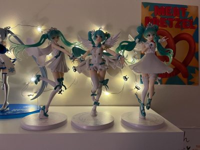 I recently got 6 whole figures from this shipping proxy and I love them all! (Ignore Rengoku) My miku shelf feels mostly full except ...