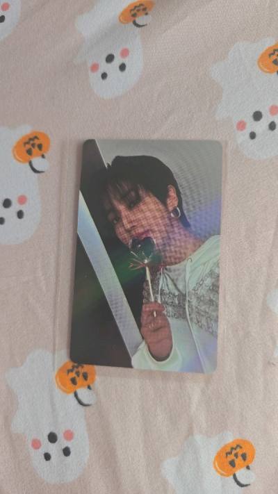 Super cute. picture very similar to original. The holographic film is a great way to tell apart the original from the duplicate while...