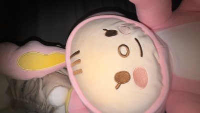 it’s literally so cute and huggable and very big so worth the price!