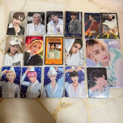 3rd of 3 packages consolidated with my friends stuff!

last round (for now) of boynextdoor straykids plave photocards &amp; postcards...