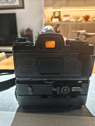 Pentax eyepiece FG. Fit very well on vintage camera Pentax Lx. Although there was no catch groves to hold tight, applying a small glu...