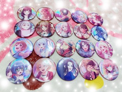 received my badges and all the orders intact, thank you