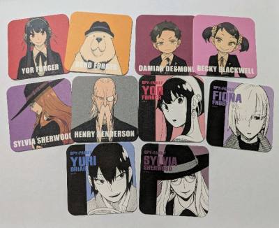 Got a lot of art coaster and mini shikishi. Thanks Doorzo as usual!
