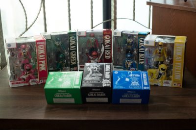 Really love this Gokaiger figuarts as Gokaiger was one of my favourite sentai seasons. Glad I was able to get them for a good price a...