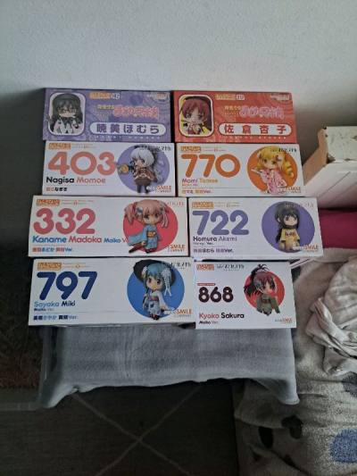 Today I received my long waited package, which was HUGE! I really love Puella Magi Madoka Magica and so I wanted these nendos and the...