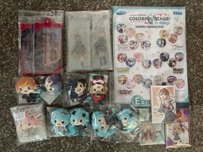 Project sekai items i got from mercari!! Got so many nuis for me and my friends this time and others as well!! Very satisfied with my...