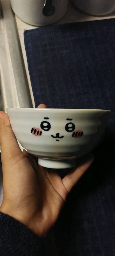 this is my chiikawa rice bowl review