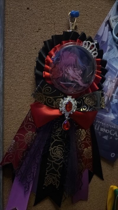 rui kamishiro and tsukasa tenma decorated badges
