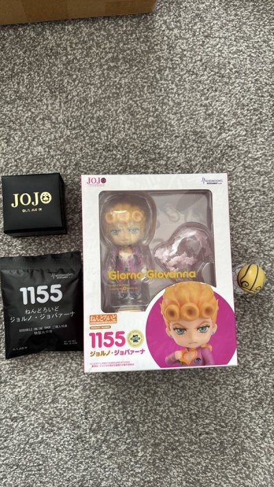 JOJO golden wind- giorno giovanna haul