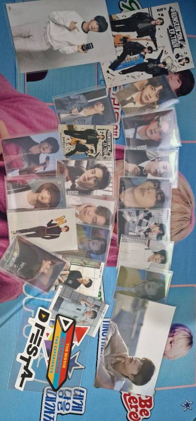 BTS jin photocards box