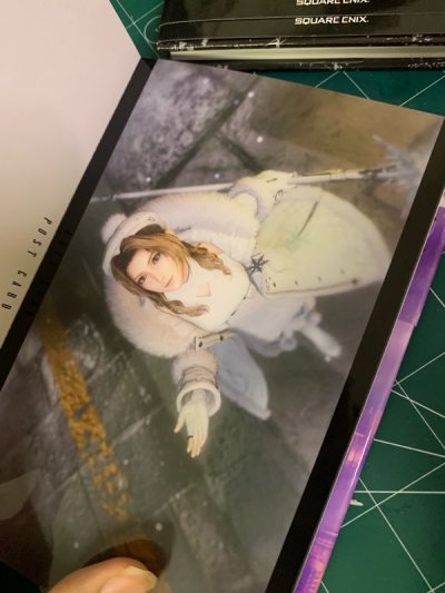 ff7 postcard book