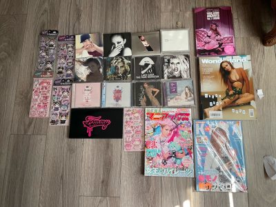 CD, Magazine Sticker haul