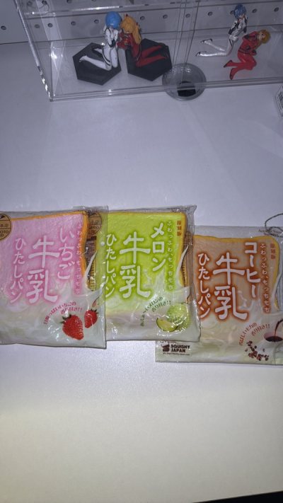 ibloom toast squishies 