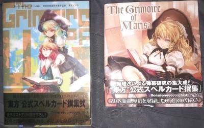 Touhou Project Official Books The Grimoire of Marisa &amp;amp; The Grimoire of Usami