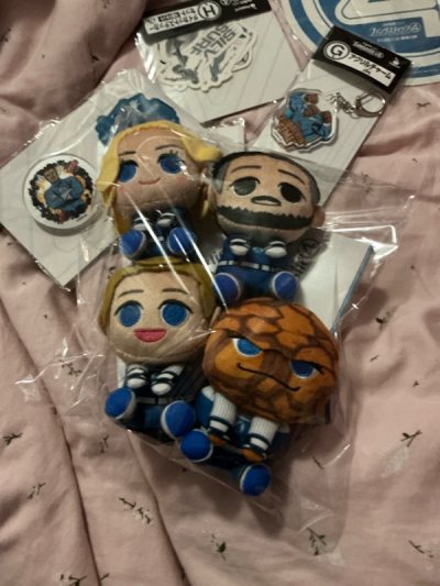 Fantastic four and you mascot plush bundle 