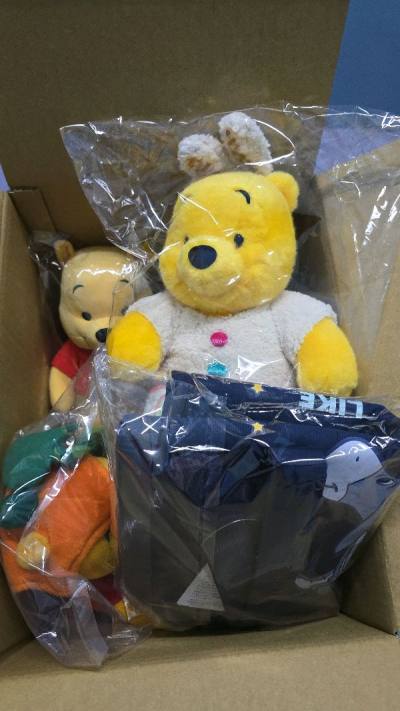 第一次用Doorzo，买了好多小熊维尼