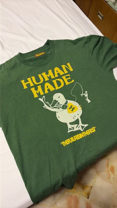 Human Made T-Shirt Green Size S