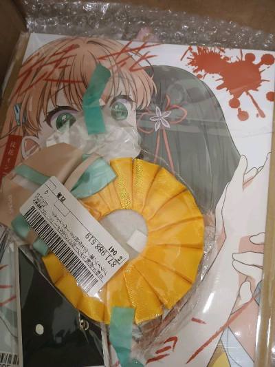 买了很多娃娃和同人本等