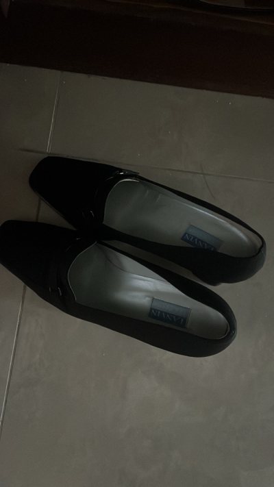 Happy purchase of shoes