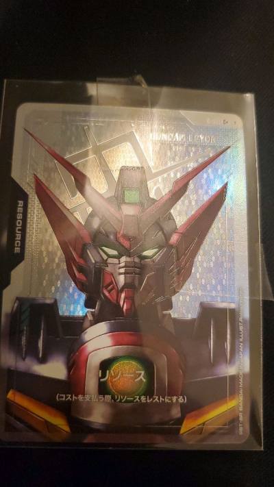 Dbz and gundam cards