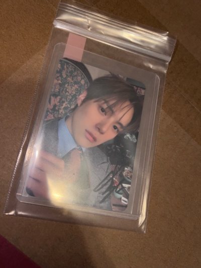 MONSTA X Minhyuk Signed photocard 
