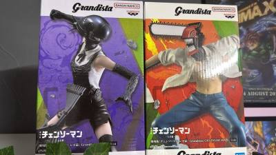 Finally getting my Rengoku and chainsaw man Figure