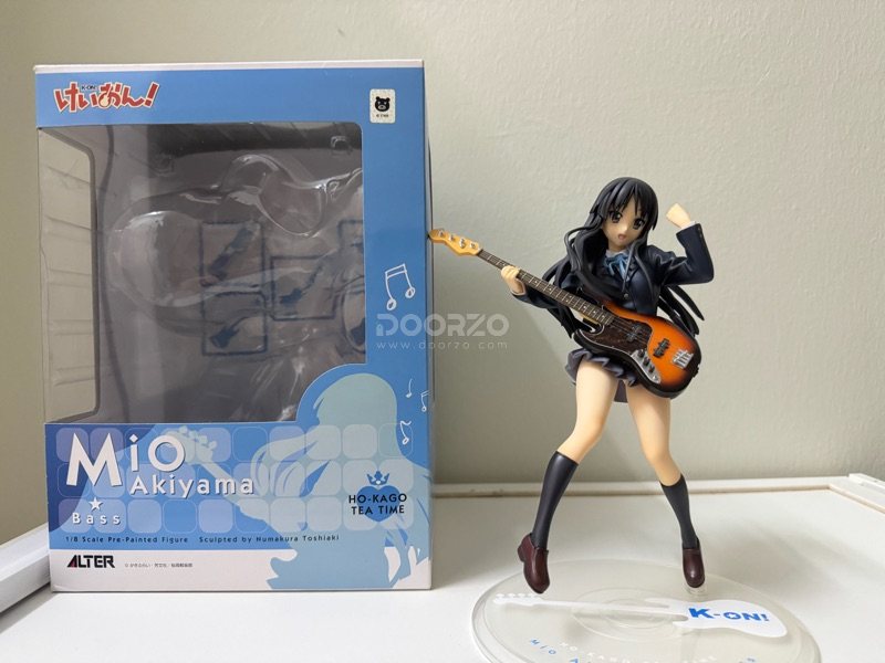 秋山澪手办和大垣千明粘土人