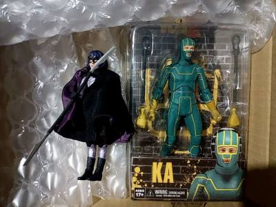 Figuras de Kic-ass y Hit Girl