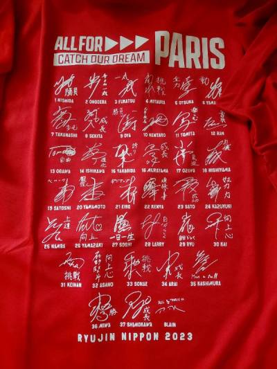 Japan volleyball shirt