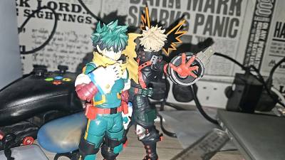 Shfiguarts mha and demon slayer
