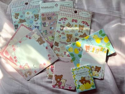 Rikakkuma stickers 