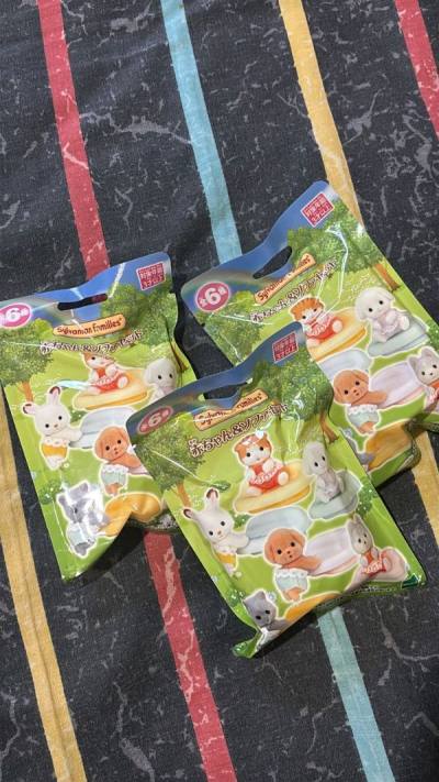 Sylvanian families baby & sofa series blind bag !!
