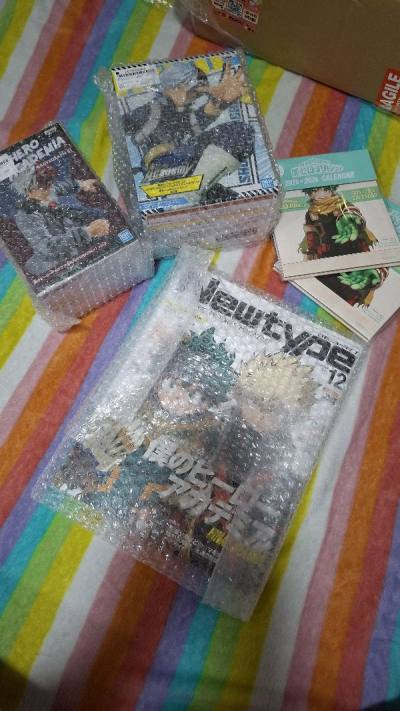 My hero academia haul