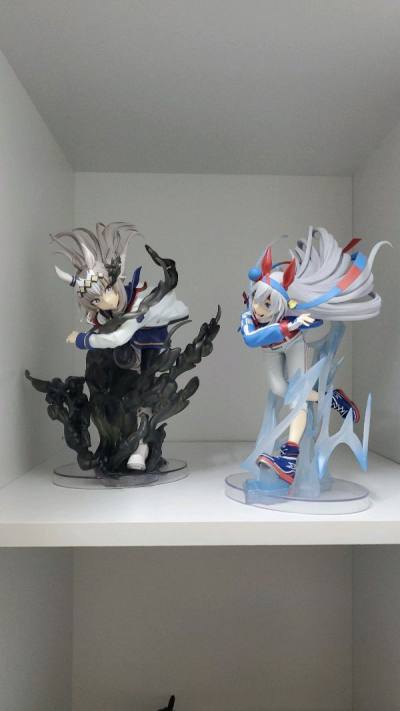 Figurine and manga