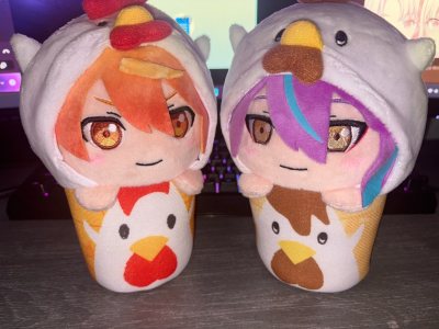 Tsukasa Tenma &  Rui Kamishiro Chicken Plushies