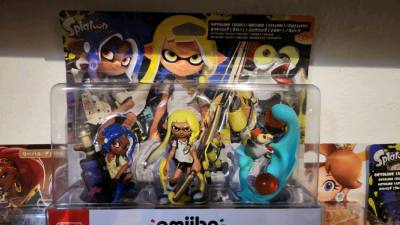 Set Splatoon amiibos
