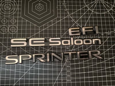 Toyota Sprinter AE91 Emblems