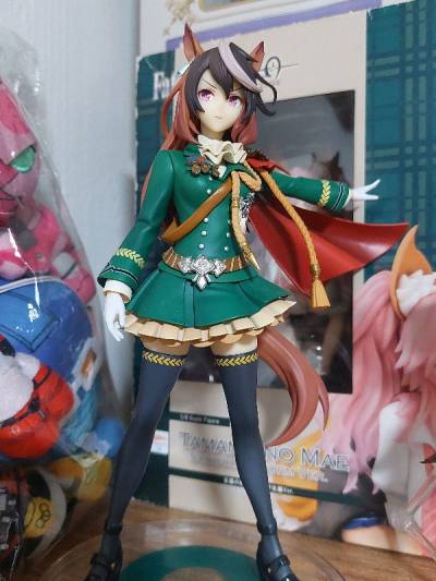 Umamusume figures, Oguri Cap and Symboli Rudolf 