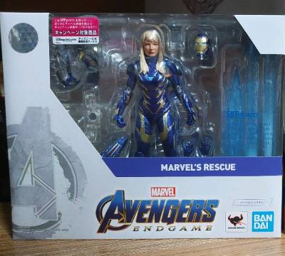 SH Figuarts Iron Man, Rescue and Wasp