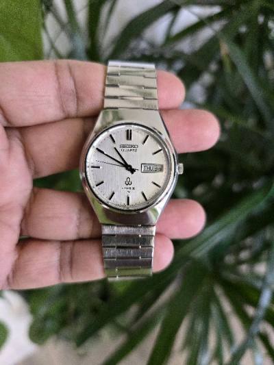 Seiko watches green and seiko silver 